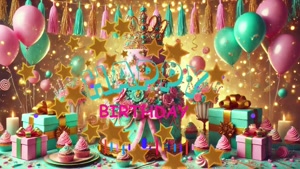 کلیپ شاد تبریک تولد 1 آبان ماهی 