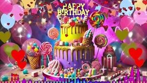 کلیپ تولد 1 آبان ماهی / آبان ماهی عزیز تولدت مبارک