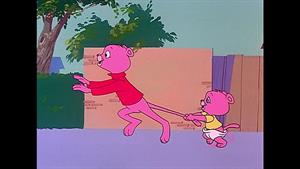 کارتون پلنگ صورتی -  پلنگ‌ها در مقابل شیرها