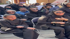 فیلم گریه و بی تابی دختران و نوه ی محمد کاسبی 