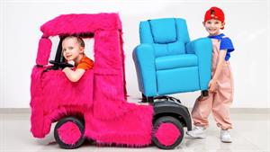 وانیا و مانیا - ماجراجویی تحویل کامیون صورتی 