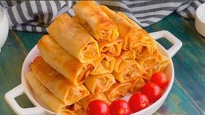 طرز تهیه بورک مرغ پنیری