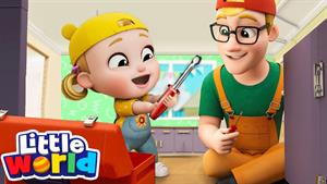 دنیای کوچک کودکان - بابای من قهرمان منه! قهرمان تو کیه؟ 🦸 