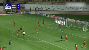 خلاصه بازی گل گهر 0 - تراکتور 5