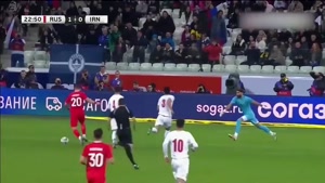خلاصه بازی روسیه 2 - ایران 1