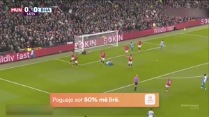 خلاصه بازی منچستریونایتد 4 - برایتون 2