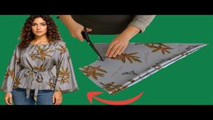 آموزش دوخت _ دوخت بلوز 