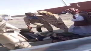 لگد زدن سرباز توی صورت پیرزن بلوچی و خشم مردم بلوچستان
