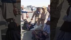 فیلم سربازی که دو پیرزن را کتک زد