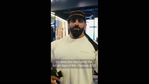 پاسخ کنایه آمیز هادی به مستر المپیا ! 