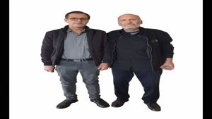 ناصر غلامی هوجقان در کنار حاوید شکری