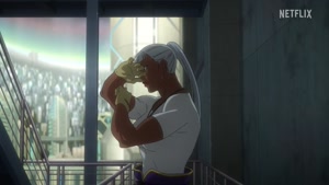 صحنه اکشن زیبای انیمه Moonrise 