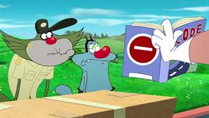 اوگی و سوسک‌ها _ اوگی پشت فرمان