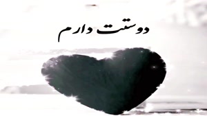 کلیپ عاشقانه/ دوست دارم / دوستت دارم همسر عزیزم