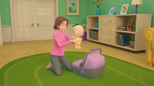 کارتون لالافون - آهنگ جشن نوزاد تازه متولد شده برای بچه ها