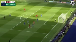 یورو ۲۰۲۴ - خلاصه بازی سوئیس و ایتالیا