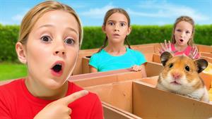 داستان های ناستیا _ ناستیا و چالش فرار از هزارتوی همستر