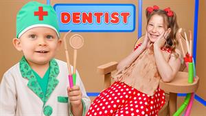 برنامه کودک دیانا و روما _ بیمارستان مقوایی الیور