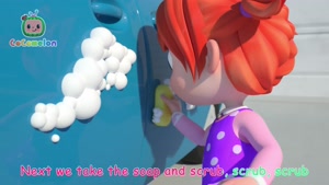 انیمیشن کوکوملون/شستن ماشین خانوادگی 