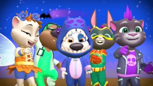 کارتون تام سخنگو _ بروز رسانی هالوین با خوراکی