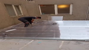 اجرای سقف کاذب نورگیر حیاط خلوت