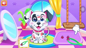 آرایش جادویی توله سگ ✂️🐾 _ اولین آرایشگاه دلسوز توله سگ 