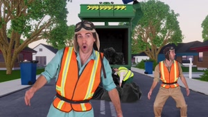 «اون آشغال رو بهم بده!» 🚛 💪 آهنگ کامیون زباله - آهنگ‌