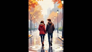 کلیپ عاشقانه غمگین / یه پاییز زرد و زمستون سرد