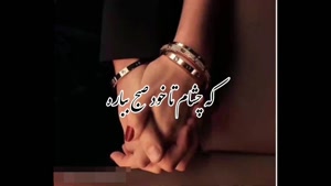 کلیپ عاشقانه لاکچری / وقتی عشق رنگ زندگی می‌گیره