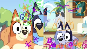 انیمیشن بلویی - سرگرمی و بازی‌های دوستانه بلوی 🚗 🍕 