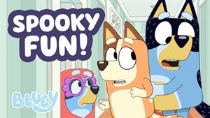 انیمیشن بلویی - دقیقه تفریح ​​ترسناک با رنگ آبی 👻 💙 