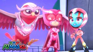 کارتون پی جی ماسک ها _ شرور جدید در شهر