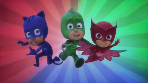 کارتون پی جی ماسک ها _ پسر گربه‌ای و قهرمانان گربه‌ای باستان