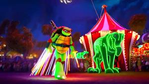 کارتون مینیون‌ها _ رژه موشک حباب نئونی