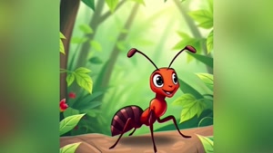 ترانه های کودکانه - قصه ی فیل و مورچه