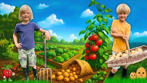 ماجراهای اسکای و فین - ماجراجویی بزرگ در مزرعه سبزیجات