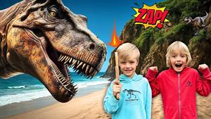 اسکای و فین - دینو بلستر_ انفجاری‌ترین ماموریت نجات!