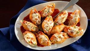 سینی فینگرفودها - طرز تهیه جامبو شلز