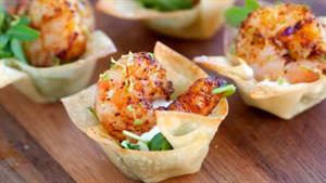 سینی فینگرفودها - طرز تهیه کاسه دریایی