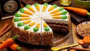 شیرینی پزی با آنا - طرز تهیه کیک هویج و دارچین