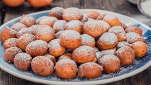 زندگی روستایی / طرز تهیه دونات توپی