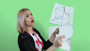 آموزش الگوی یقه ب ب  