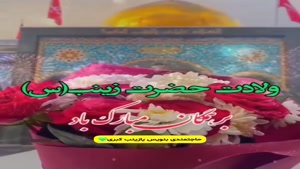 کلیپ ولادت حضرت زینب برای استوری/استوری تولد حضرت زینب