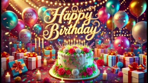 کلیپ تبریک تولد 19 آبان ماهی شاد