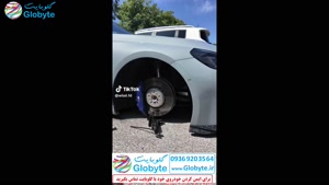 سرقت رینگ و لاستیک خودرو های بی ام و به دلیل نداشتن قفل رینگ