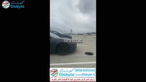 سرقت رینگ و لاستیک 100 ها خودرو تسلا از پارکینگ به دلیل نداش