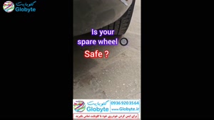 لحظه سرقت سریع لاستیک زاپاس پیکاپ دو کابین