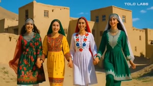 آهنگ شاد هزاره گی همراه با تصاویر هوش مصنوعی 