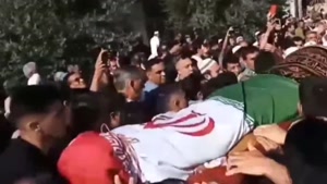 وداع پر اشک مردم ترکمن صحرا با صابر کاظمی