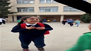 لحظه مرگ دانش آموز 9 ساله در مدرسه